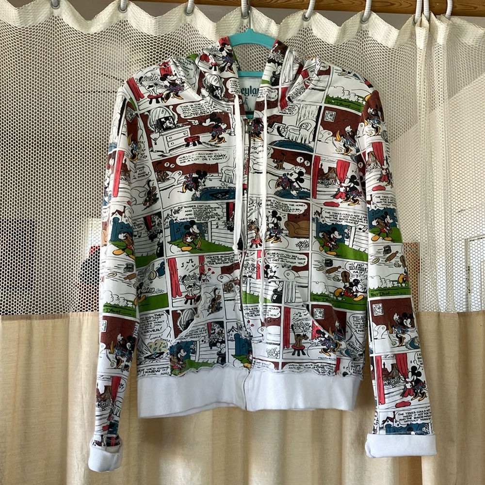 Girls Disneyland resort zip up hoodie